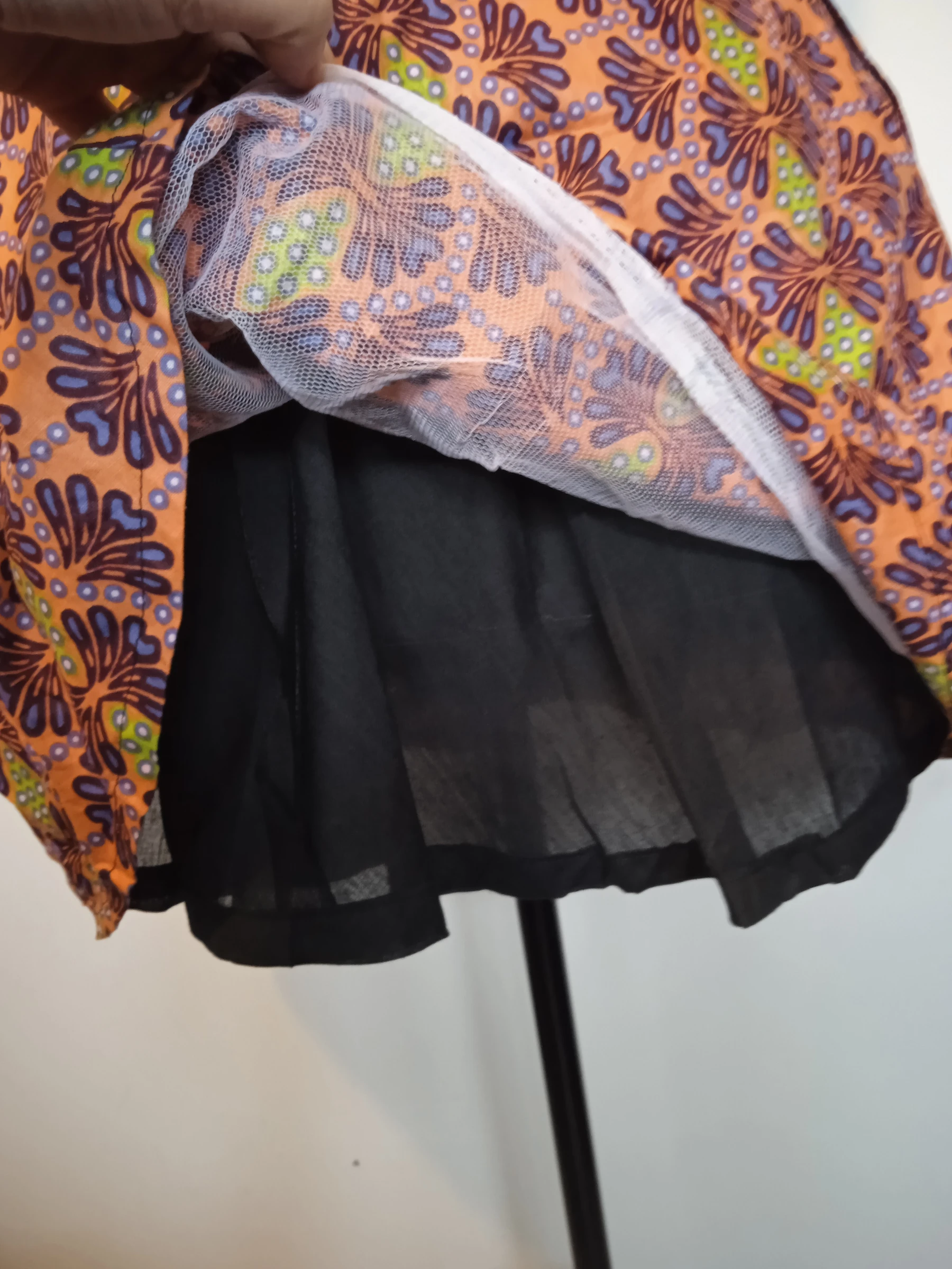 Handmade very colorful bustier and skirt set Size 36 – photo 6